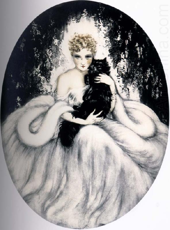 Louis Lcart Black Cat china oil painting image